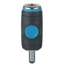 8mm Push Button Safety Coupling Hose Tail | Quick Release Air Compressor Connector