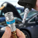 Rp 3/8 Female Thread Adaptor | UK Standard Air Compressor Fitting | Case Hardened Steel