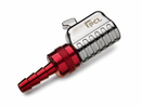 Straight Swivel Tyre Valve Connector – 1/4" Hose Tailpiece | Closed-End Clip-On | 11 Bar