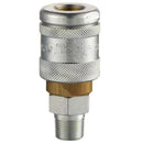 100 Series Male Thread Coupling R 3/8 BSP | Premium Quick Release Air Fitting
