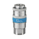 Euro Quick Release Air Coupling | Female Thread Rp 3/8" (3/8" BSP) | Steel Pneumatic Connector