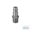 XF-Euro Adaptor Male Thread R 1/4 | Professional Quick Connect Air Fitting | Display Packed