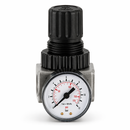 Air Pressure Regulator with Gauge – 1/4" BSP Ports | 0–10 Bar | 1700 L/min