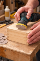 50mm Hook & Loop Sanding Discs – Grade 120 Grit | Pack of 10 | Premium Aluminium Oxide | UK Stock