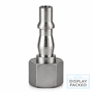 1/2" Female Thread Air Line Adaptor – Standard Quick Coupling Plug for Pneumatic Systems (Display Packed)