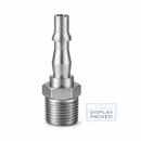 3/8" Male Thread Air Line Adaptor – Standard Quick Coupling Plug (Display Packed)