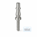 4.75mm (3/16") Steel Air Hose Tailpiece Adaptor | Display Packed | Air Compressors UK