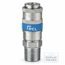 1/2" BSP Male Air Line Coupling | High Flow Quick Release Connector | Professional Grade