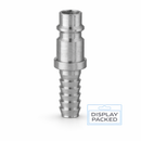 8mm Hose Tail Euro Air Line Adaptor | Quick-Release Pneumatic Fitting – Steel