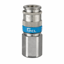 ½" BSP Female Euro Quick Release Air Coupling | Steel | 35 Bar | 2200 L/min