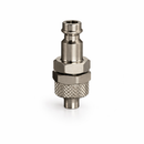 Mini Pneumatic Tube Adaptor | 4mm I.D. × 6mm O.D. Push-In Air Line Fitting