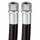 10m Heavy Duty Rubber Air Hose Assembly | 8mm (5/16") ID | 1/4" BSP Swivel Female Ends | 21 Bar Rated