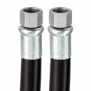 10m Air Hose Assembly | 3/8" (9.5mm) ID | 3/8" BSP Swivel Female Ends | Heavy Duty Rubber Compressor Hose