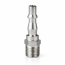 1/4" BSP Male Thread Pneumatic Air Line Adaptor | Professional Grade Steel Connector | UK Stock