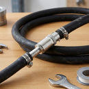 1/2" InstantAir Swivel Adaptor with 12.7mm Hose Tailpiece | Heavy-Duty Pneumatic Fitting | UK Stock