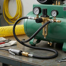 0.6m Anti-Whip Safety Hose – 13mm Internal Diameter Air Hose with 1/2" Male Thread Adaptor