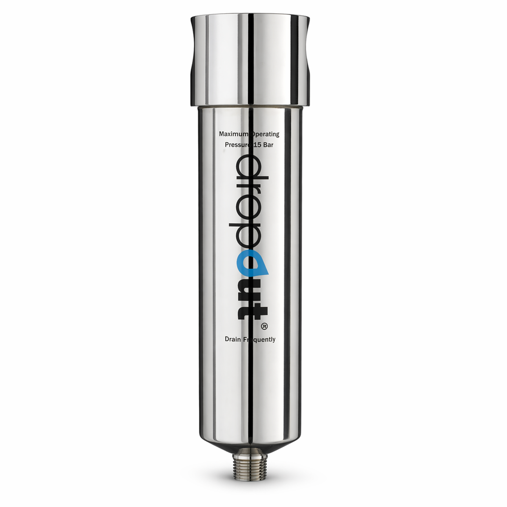 Stainless Steel Drop Leg Water Separator 3/4