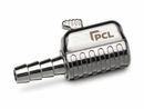 Straight Swivel Tyre Valve Connector | 8mm Hose Tailpiece | Open End Clip-On Air Line Fitting