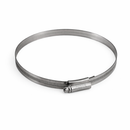 Stainless Steel Hose Clip 120–150mm | Heavy-Duty Worm Drive Clamp | 304 SS | Pack of 6