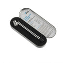 Pocket Tyre Pressure Service Gauge | Twin Hold-On Head | 10–120 PSI / 0.8–8.2 Bar | Angled Chuck