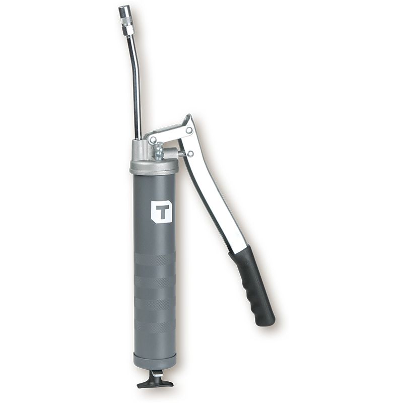 Light Gray Lever Operated Grease Gun, 150mm nozzle