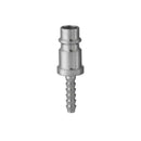 Euro Air Adaptor – 4mm I/D Hose Tailpiece | Steel Pneumatic Plug Fitting