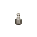 G1/8 BSP Female Thread Mini Pneumatic Adaptor | Brass | Pack of 10