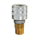 Schrader Coupling Male Thread 3/8" BSP | Professional Quick-Release Air Fitting | UK Stock