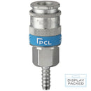 XF-Euro Quick Release Coupling — 6mm Hose Tailpiece | Display Packed
