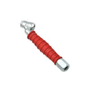 Short Twin Hold-On Tyre Valve Connector | Female Rp 1/4 Thread | Closed End