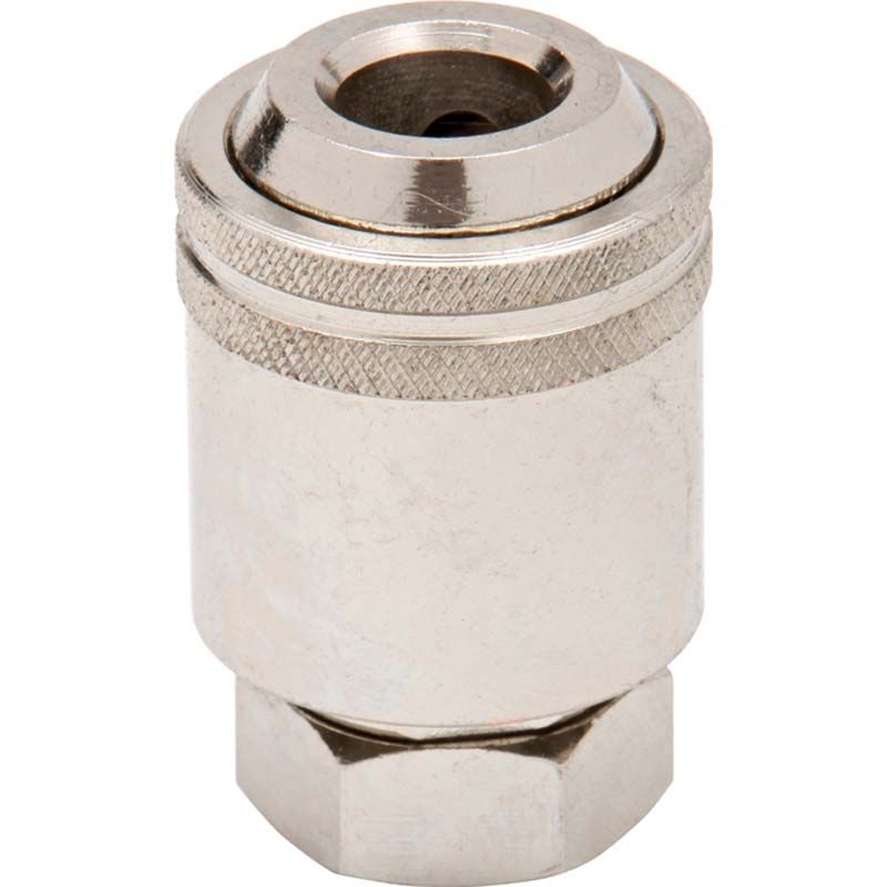 12V1 Clip-On Tyre Valve Connector, Female Thread Rc 1/4, Closed End