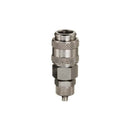 Mini Bulkhead Tube Coupling Fitting | 4mm I/D × 6mm O/D | Brass Push-Fit Pneumatic Connector
