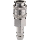 Dark Gray Mini Coupling 8mm i/d Hose Tailpiece