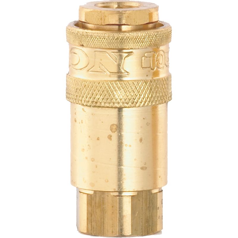 Tan Non-Corrodible Coupling Female Thread Rp 1/4