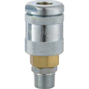 Dark Gray 60 Series Coupling Male Thread R 1/4