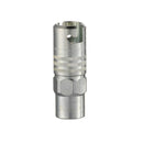Dark Gray InstantAir Brass Coupling Female Thread Rp 1/4