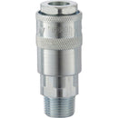 Dark Gray A Style Coupling Male Thread R 3/8