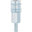 Light Gray Multi-Fit Coupling 8mm Hose Tailpiece