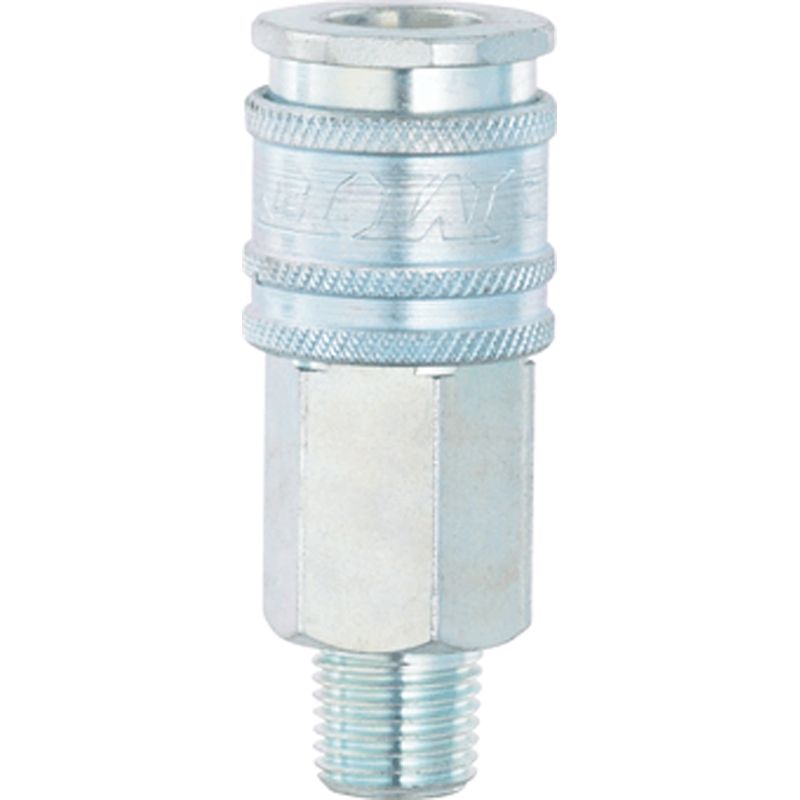 Light Gray Multi-Fit Coupling Male Thread R 3/8