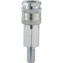 Gray ISO B12 Coupling 13mm Hose Tailpiece