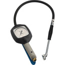 Light Gray Airforce Tyre Inflator 0-170 psi & 0-12 bar, 0.53m Hose Twin Hold-on Connector