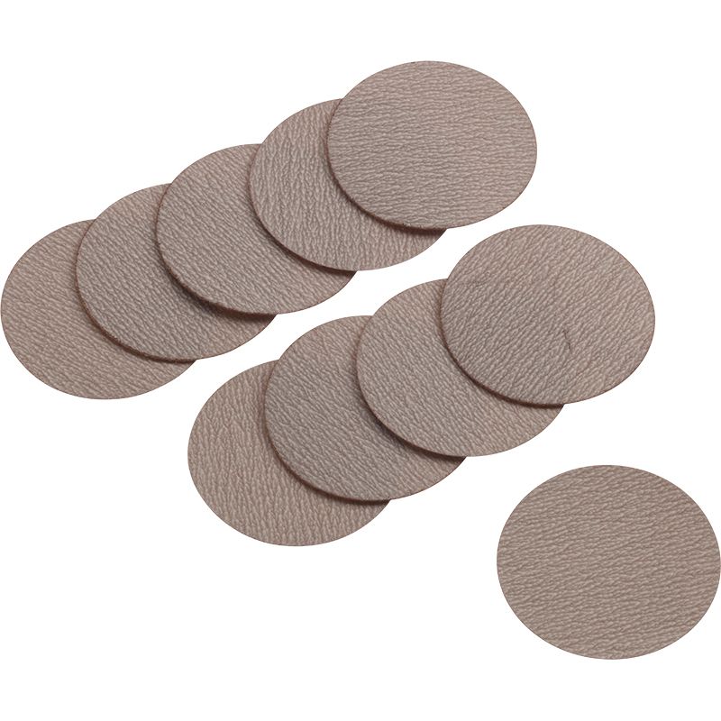 Rosy Brown 50mm (2") Sandpaper Discs Grade 400 (10 per pack)