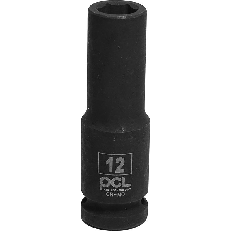 Dark Slate Gray 12mm A/F, Deep Impact Socket, 1/2" Drive