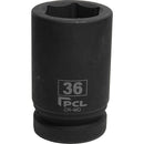 Dark Slate Gray 36mm A/F, Deep Impact Socket, 1" Drive