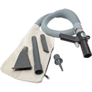 Gray AirVac plus attachments