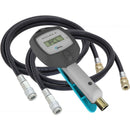 Dark Slate Gray ACCURA 5 Inflator 3-319 psi, 2m Hose with 8v1 Screw-On Connector & 2m Hose with 12v1 Screw-On Connector
