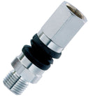 Gray Flexible Elbow R 1/4 Male to Rp 1/4 Female