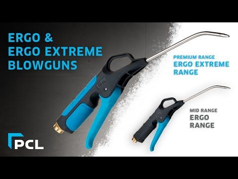 Black Safety Blowgun, Ergo Extreme, Standard Nozzle, Inlet Rp1/4