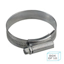 Slate Gray Jubilee Hose Clip Size 2A (35-50mm) Mild Steel Zinc Plated (Supplied in Box of 10)