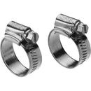 Light Slate Gray Worm Drive Hose Clip (11-16mm), Mild Steel Zinc Plated (Supplied in a Box of 10)